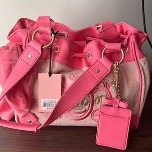 Juicy Couture juicy Lovers Club Tote Pink Diamond